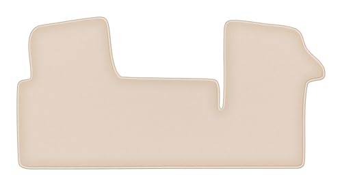 Tapis de Sol en Velours Solution Anti-Saleté et Usure Cabine Opel Movano B Van Beige Fortuna