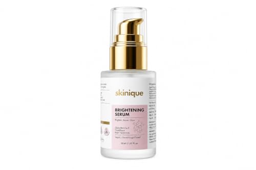 Image of Brightening Serum 30ml With Japanese Claire Blanche-II, Glutathione, Kojic Dipalmitate & Alpha Arbutin Serum | Brighten - Barrier Repair - Glow | Soft & Smooth Skin, Helps Reduce Dark Spots, Uneven Skin Tone & Dullness