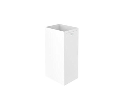 Vaso encimera Rubik CR gobelet salle de bain porte brosse à dent design chromé à poser sur lavabo