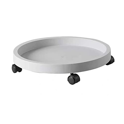 Myuilor Blumentopf-Untersetzer Mit Rädern – 22,9 Cm Schwarz, Rollbarer Pflanzwagen Für Schwere Töpfe – Tragkraft 10 Kg, 360° Lenkbar