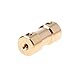 ZHENGGF-CPL Coupler for 2-5mm Motor Copper Shaft Coupling Coupler Connector Sleeve Adapter (Inner Diameter : Type 3.17 4mm)