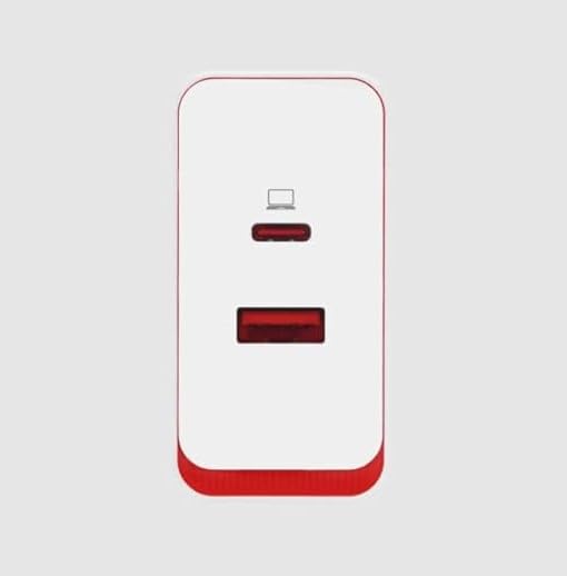 Image of Original Oneplus 100W Supervooc Dual Ports Power Adapter White Compatible with 12,12R,11,11R,10 Pro,10R,10,9Pro,9,9R,9Rt, Nord 3.