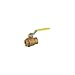 Jomar 100-409G, T-100C Brass Ball Valve 2-1/2", Full Port, 600 WOG