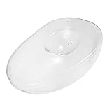 BESTYASH Vaso in Vetro Idroponico a Forma di Avocado Bocca Larga, Vaso per Piante da Interno, Propagazione di Noccioli e Bulbi, Decorazione Casa e Centrotavola