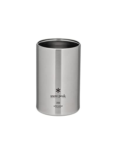 Snow Peak Shimo Can Cooler Vacuum-Insulated to Keep Canned Beverages Cold