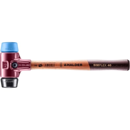 Maillet SIMPLEX en fonte malléable et bois noble avec inserts interchangeables - 2