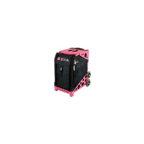 Zuca Sports Bundle With Obsidian Black Insert Bag & Pink Frame