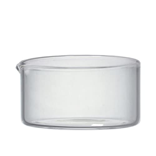 DADAKEWIN 300mm Kristallisierschale Mit Ausguss Flachem Boden Borosilicatglas 3.3 Hitzebeständige Abdampfschale Lab Dishes- Packung Mit 1 (Size : 300mm) Cover