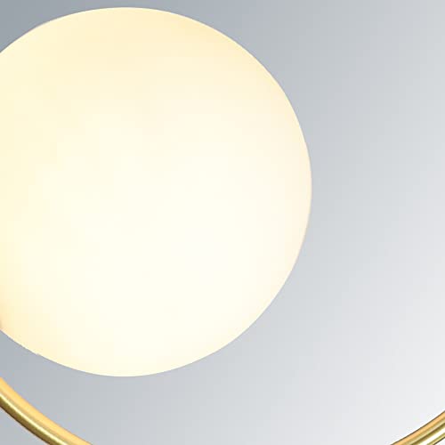 Lámpara de techo tipo araña dorada regulable para solucionar techos bajos con luces LED 6