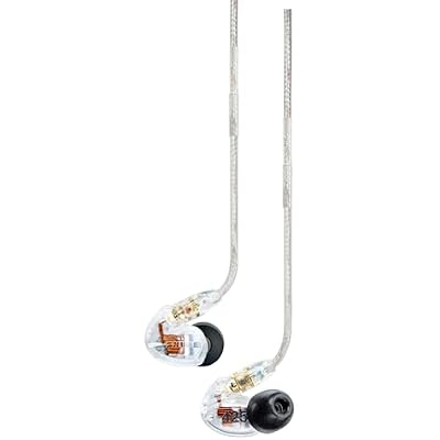 Shure SE425 PRO Wired Earbuds - Professional Sound Isolating Earphones with Detailed Sound, Dual-Driver Hybrid, Secure in-Ear Fit, Detachable Cable, Durable Quality, Clear