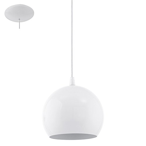 Preisvergleich Produktbild EGLO PETTO 1 Hängeleuchte, Stahl, 3.3 W, weiss