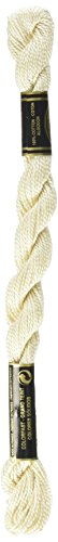 Hilo de algodón perla DMC 115 5-712 color crema miniatura 1