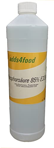1Liter Phosphorsäure 85% in Lebensmittelqualität E338 VERSANDKOSTENFREI