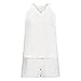 Linen Shorts Sets Women 2 Piece Outfits Vacation Casual V Neck Halter Tank Tops Loose High Waisted Drawstring Shorts Lounge Matching Two Piece Summer Sets Beach Cover Ups Swimsuit Linen Clothes 2025