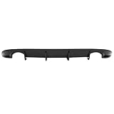 Rear Diffuser Compatible With 2016-2018 Nissan Maxima, Unpainted Black PU Splitter Spoiler Valance...