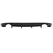 Rear Diffuser Compatible with 2016-2018 Nissan Maxima, Unpainted Black PU Splitter Spoiler Valance Under Lip Body Kit by IKON MOTORSPORTS