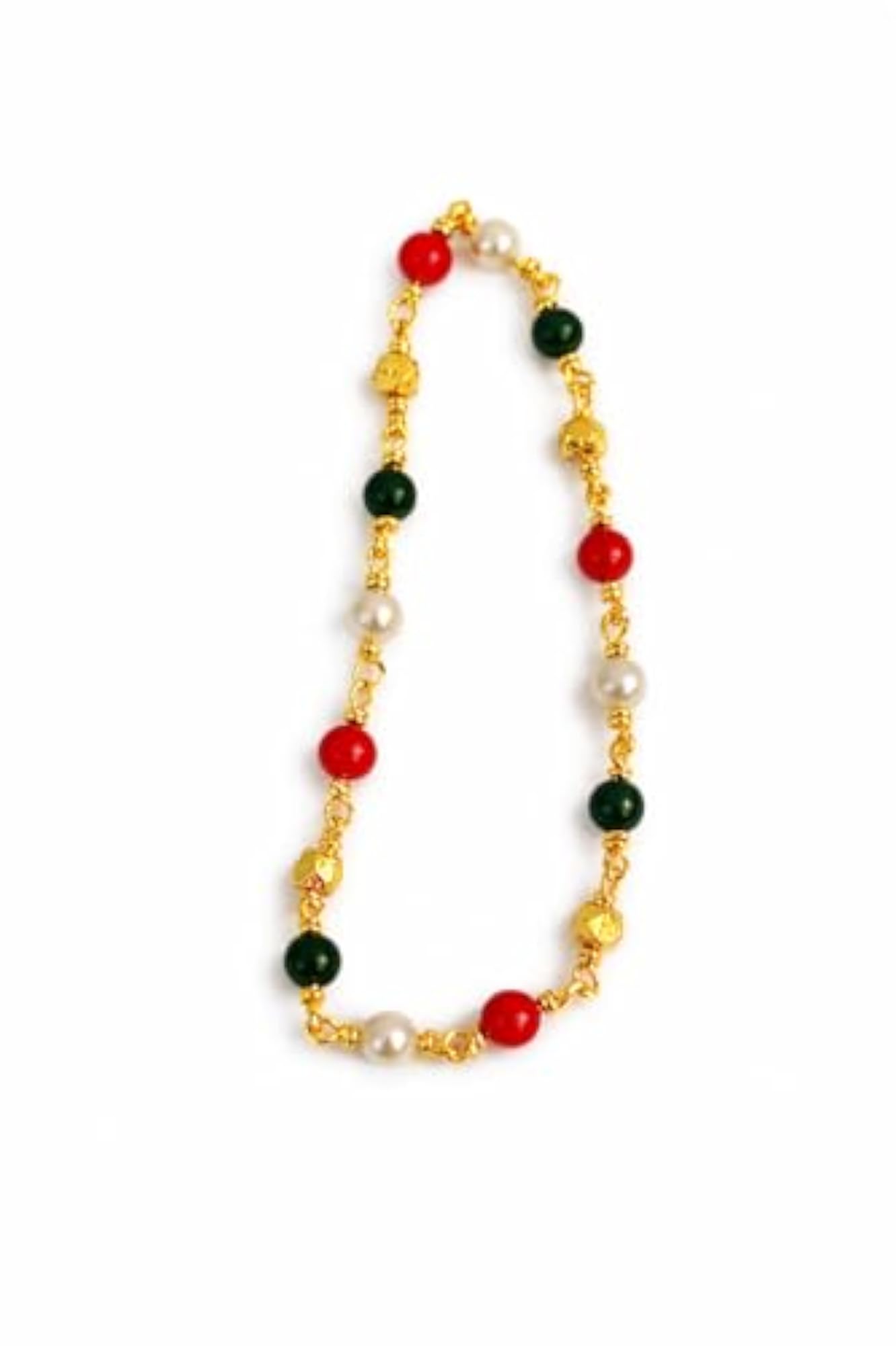 Gold Plated Ammavari Mangalsutra with Beads