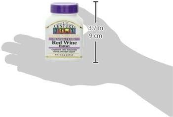 21st Century Resveratrol Red Wine Extract Capsules, 90Count