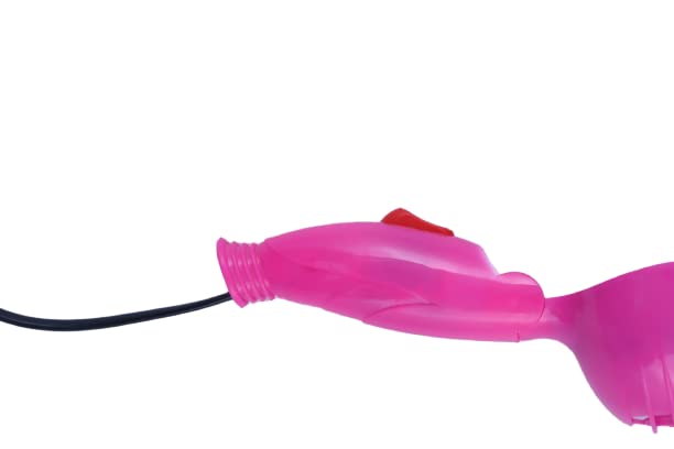 Arzet Nirvani Professional Dryer NV-1290 Hair Dryer With 2 Speed Control For WOMEN and MEN, Electric Foldable Hair Dryer 1000 Watts (Pink and White) - Image 2