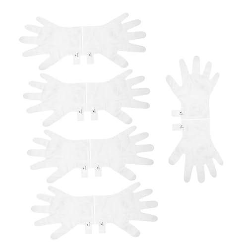 Mikinona 5par De Manos Exfoliante y Hidratante Guantes Blanqueadores De Manos De De Spa Para Quita Cutículas