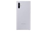 Samsung Galaxy Note10+ Case, Silicone Back Protective Cover - Silver (US Version with Warranty)