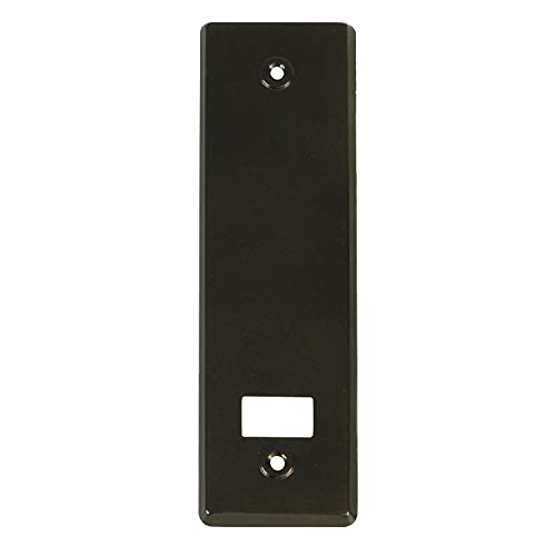 Amig - Embellecedor o Tapa de Aluminio con Acabado en Bronce para Recogedor de Persianas - Medidas: 22,2 x 6,5 cm - Distancia entre tornillos 17 cm - Espesor 0,5 mm