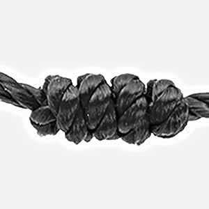Image of Black Beauty Nazar Dhaga Bracelet With Knotted Beads Rosary Design Avoid Negetive Enegy Adjustable Black Thread Anklet For Evil Eye & Good Luck, Amulet for Success & Prosperity for Men, Women, Girls & Boys
