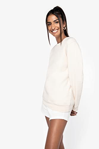 Sweatshirt col rond COOZO pull unisexe en coton doux et confortable