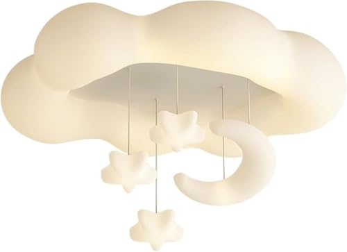 23.62 X 16.93 Inches Modern Milk White Cloud Kids Bedroom