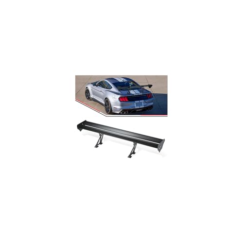 BINB ROAD Rear Wing Spoiler Universal Aluminum Alloy GT Spoiler Racing Style Suitable for Most Sedans,Black by BINB ROAD - Used condition - US$78.58