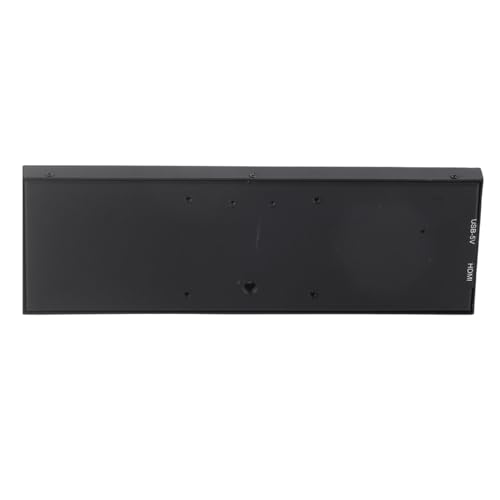 Image of Brrnoo Bar LCD Screen, Capacitive LCD Display, 60Hz 16.7M Display Color 5:16 900:1 Contrast Ratio DC 5V Stretched Bar LCD Screen (Capacitive Touchscreen)