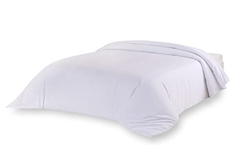 Todocama Extra Soft Microfibre Duvet Cover, White, 80/90 cm, 150 x 220 cm, Blanco, Cama 80/90 - 150x220cm - Image 2