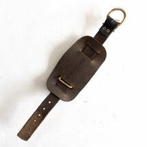 Amazon.co.jp: munoz vrandecicMACHINE BRACELET腕時計 レザー