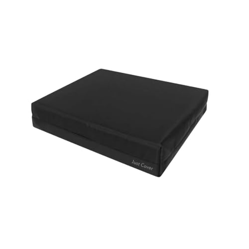 Shikra Waterproof Cover for Deep Pressure Relief Memory Foam Seat Pad, Wheelchair Cushion Just Cover (BLACK, 17 X 17 X 2)