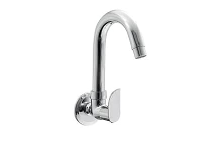 RIVIA Alive Brass Sink Cock, Sink Mixer, Chrome Finish