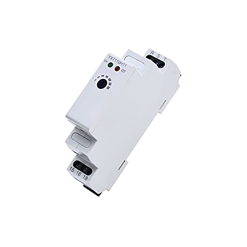 Relais protection défaillance phase triphasé rail Din AC220-480V 5A - 4