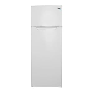 Danby DPF074B2WDB-6 7.4 cu ft. Apartment Size Fridge Top Mount in White