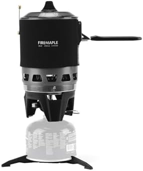 Fire-Maple FMS-X3 Réchaud Camping Gaz 0,8L, Réchaud portable à Al...