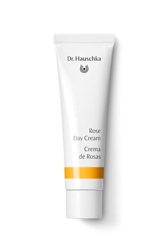 Dr. Hauschka Rose Day Cream, Daily Moisturizer, 1.0 US fl oz, For Dry, Sensitive, Red Skin, With Shea Butter & Avocado Oil