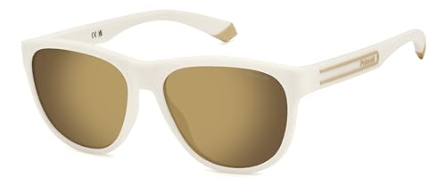 Polaroid PLD 2156/S MATTE WHITE/GOLD 56/16/140 unisex Sunglasses