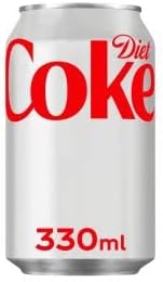 Diet Coke Cans | Sugar Free | Fizzy Drink | Great Coke Taste | Pack of 24