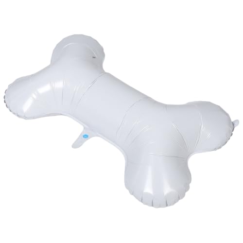 LEDMOMO 5個バレンンデー向けアルミホイル骨型風船 漏れ防止素材使用 小規模パーティー用飾り付け 犬モチーフのユニークなデコレーション