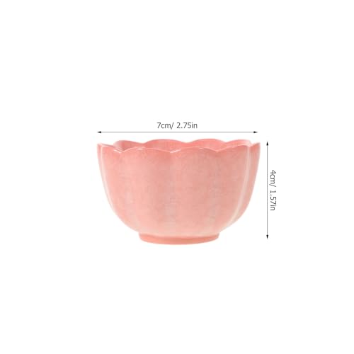 Bowl facial de cerámica rosa para mezclar aceites esenciales 60ml miniatura 5