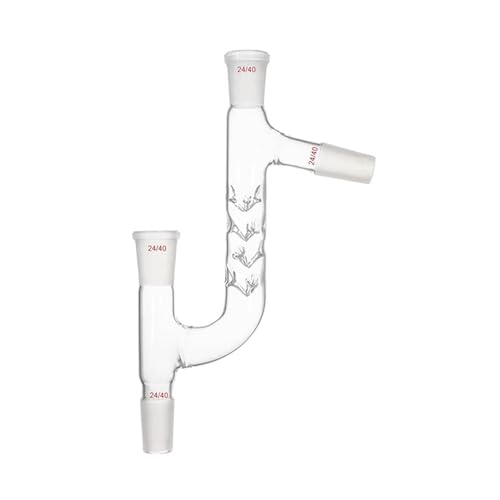 Verrerie de laboratoire tête distillation quatre voies 24/40 60 mm