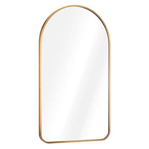 Navaris Espejo arqueado de pared decorativo Cover