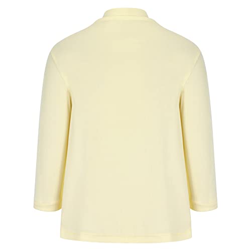 Casaco Feminino Folgada Grossa Gola Estande Solta Jaqueta de Pelúcia Quente frontal Tamanho Grande c