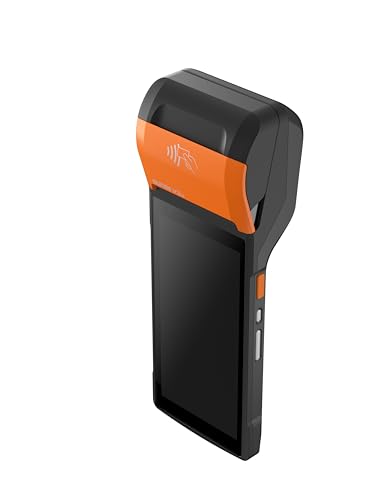 PDA Android 11 - SUNMI V2S - Lector Código de Barras - TPV Móvil y Datáfono Libre Portátil - Impresora Térmica 58mm de Recibos - WiFi, 4G, NFC y Blueetooth - Pantalla 5.5” HD