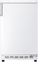 Amica Unterbau Kühlschrank dekorfähig für 815 cm Nische elektronische Steuerung Inverter Kompressor LED Beleuchtung Tür-Offen-Alarm, 82 liters