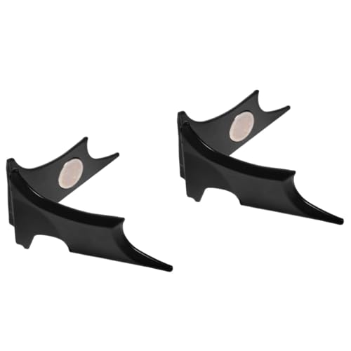 Lurrose 2pcs Office Money Clip Cash Holder Practical Metal Note Clamp for Checks Cards Items Stylish Design for Everyday Use for Storage