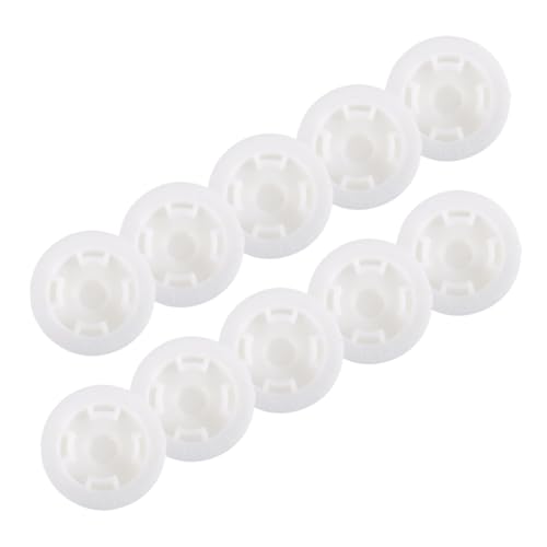 MUSISALY 10pcs Oil Barrels Bung Oil Lids Dust Cap Coarse Thread Poly Buttress Caps Drum Pad Plug Drum Lids Pail Drum Hole Cover Air Pump Bucket Lid Drum Cover Cap White Plastic